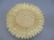 Vintage Sunflower Wall Pocket Marked USA