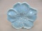 Vintage Blue Flower Wall Pocket/Planter Marked USA