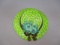 Geo Z Lefton #4361 Green Ceramic Hat Wall Pocket