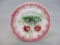 Vintage Ceramic Wall Pocket w/Cherry's