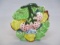 1950's Shafford Ceramic Strawberries  Wall Pocket/Planter