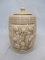 Vintage Gingerbread Cookie Jar Marked USA