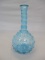 Empoli Hobnail Blue Decanter 11