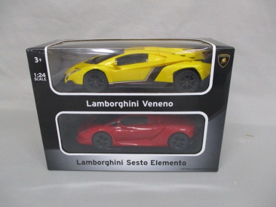 2  Lamborghini Friction Cars  New Old Stock