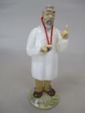 Vintage Czech Blown Glass Doctor Figurine 8