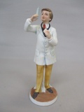 Lefton KW01869 Porcelain Bisque Doctor Figurine