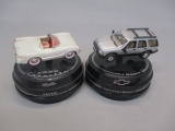 2 Classic Collection Mini Car Music Box By Enesco