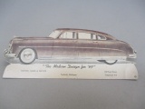 Vintage Hudson Cardboard Advertisement