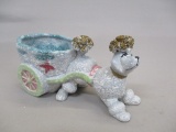 1950's Spaghetti Poodle Planter Made in Japan