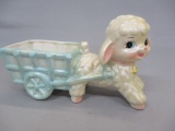 1950's Lamb Pulling Cart