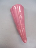 Pink Cornucopia Wall Pocket Made in USA