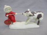 2004 Dept. 56 Snowbabies Babies On The Farm