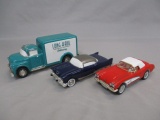 Dept. 56 1958 Corvette Roadster, 1957 Cadillac Eldorado Brougham