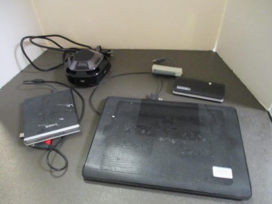 Atomic VD/CD Rewritable Drive, Xbox Wireless Adaptor,InstaCharge, Two Wii Games.