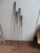 Golf Clubs, Taylor Made 10.5 Driver, Dunlop 8 and 3 Iron, Acushnet Putter.