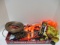 Box of Chains, Wire Rope, Tie Downs Straps, Etc.