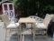 3 Piece Patio Bar Set - High Top Table and 2 Chairs