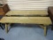 Pair Outside Picnic Benches. Very Sturdy.
