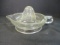 Vintage Glass Juicer with Pouring Spout.
