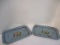 Vintage Pair of Tin Little Po Peep Tin Trays.