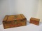 Two Winchester Wood Ammo Boxes.