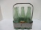 Vintage Royal Crown Cola Metal Carrying Tray with Six Bottles.