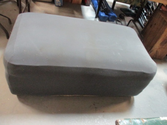 Large Ottoman with Slip Cover.
