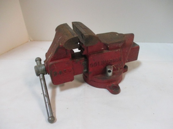 Cast Iron Table Vise, D43 1/2, Columbia,