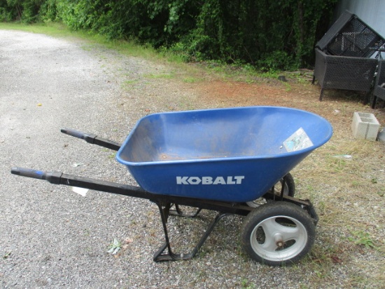 Kobalt 7 Cubit Foot Dual Wheel Heavy Duty Wheelbarrow