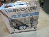 Vabroom 2-in-I Sweeper with Built in Vacuum, Rechargeable Lithium Battery.