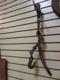 Double Hook Cast Iron Chain Binder. Lever Action.