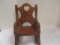 Wood Doll Rocker