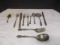 Webster Sterling Petite Server & Mixed Rogers Silverware