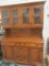Young Republic Solid Maple Dining Room Cabinet w/Hutch
