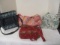 3 Vera  Bradley Purses & 1 Carry On