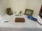 Fish Theme Lot-Wood Box, Frame, Bookend, etc.