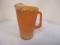Jeanette Glass Marigold Carnival Glass Pitcher