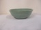 Vintage Green Ceramic Batter Bowl w/raised Fruit