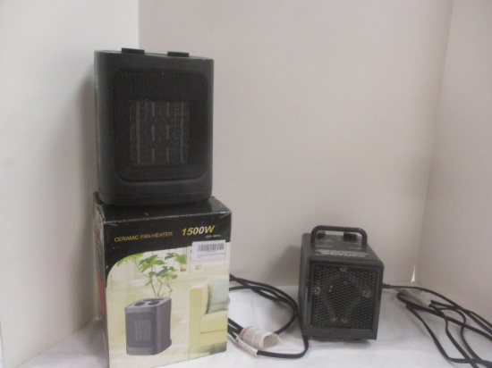 2 Electric Space Heaters