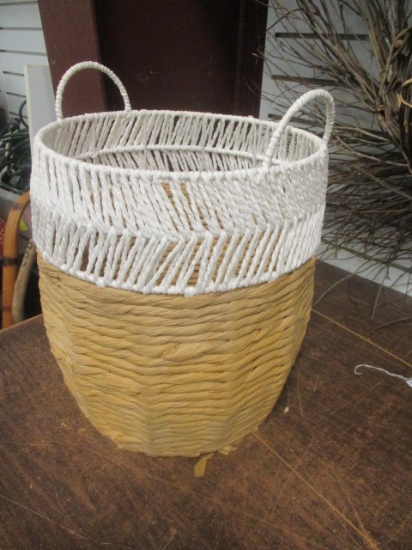 Tall storage Basket w/handles