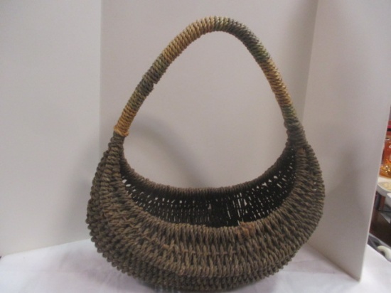 Unusual Standing Rope Basket