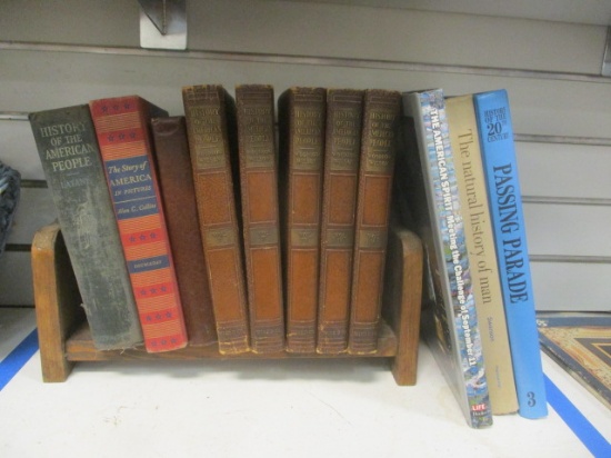 Vintage 5 Pc. History of the American People by Woodrow Wilson,