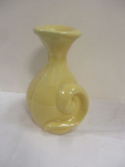 Vintage 1950's Style Yellow Vase
