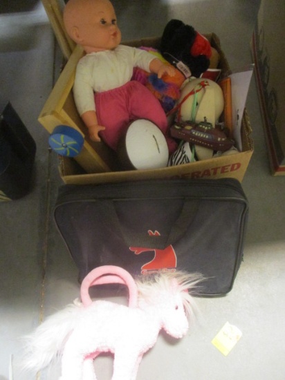 Stuffed Animals, Excalibur Game, Doll, Drumsticks, etc