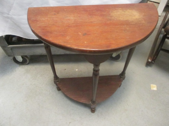 Small Demilune Table