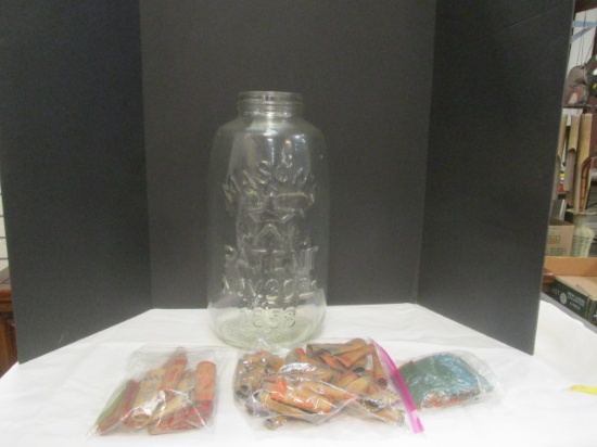 Large Mason's 5 Gallon Jar (no lid)