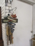 Friends Forever Sign & Owl Bamboo Wind Chimes