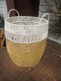 Tall storage Basket w/handles