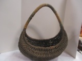Unusual Standing Rope Basket