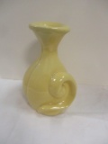 Vintage 1950's Style Yellow Vase